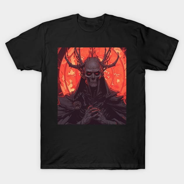 Necromancer Demon Baal T-Shirt by Nightarcade